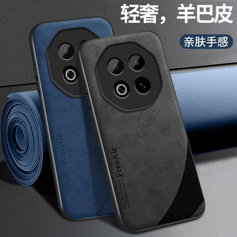 适用魅族note16手机壳新款meizuNote16Pro硅胶保护套NOTE16PRO镜头防摔全包高级皮纹拼色字母男女16挂绳软外