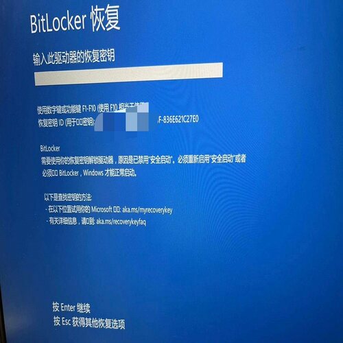 bitlocker恢复密钥bit锁密钥bitl