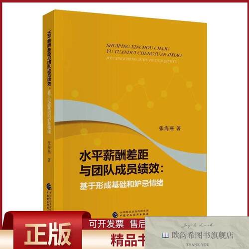 全新正版水平薪酬差距与团队成员绩效:基于形成基础和妒忌情绪张