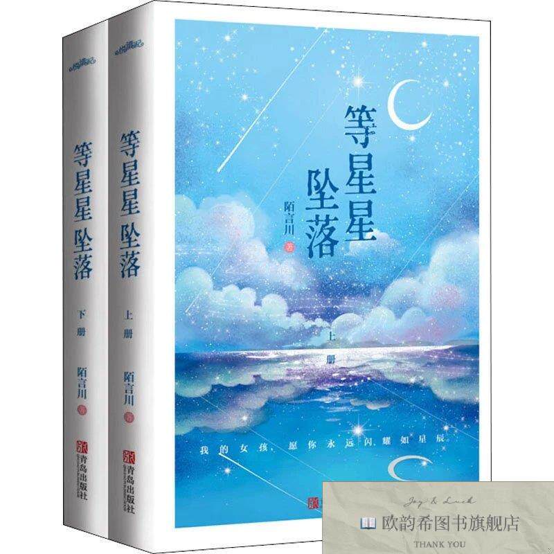 全新正版等星星坠落陌言川著青岛出版社