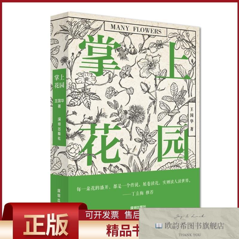 全新正版掌上花园王国华著海天出版社