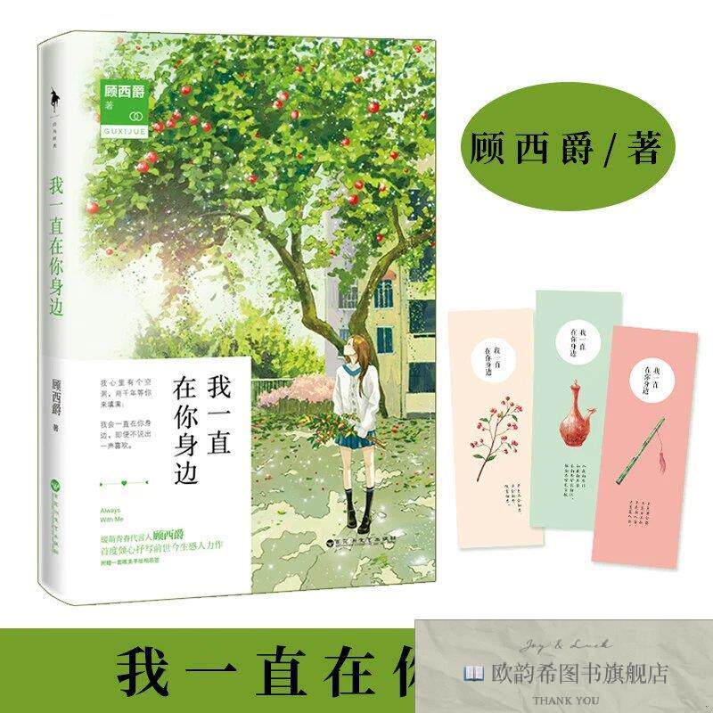 全新正版我一直在你身边 ,y顾西爵著百花洲文艺出版社