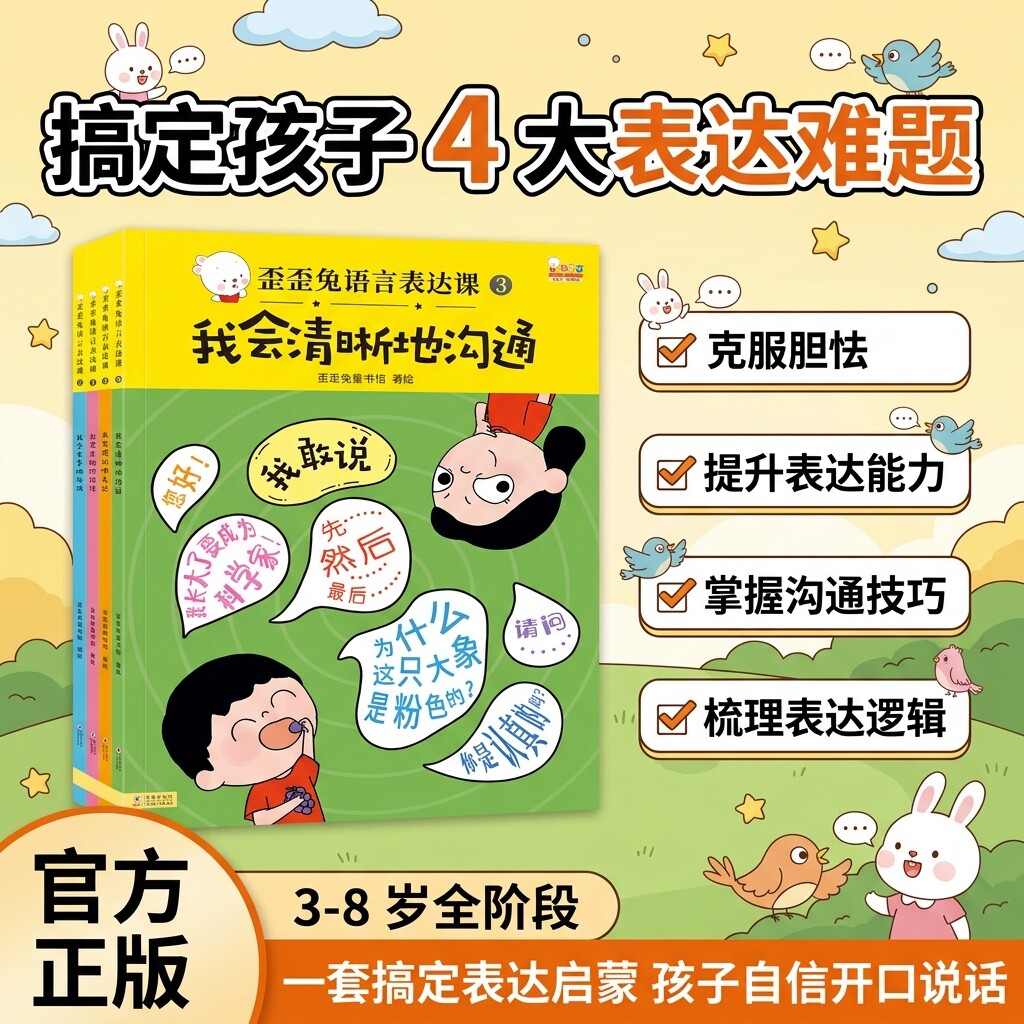 歪歪兔表达课3-8岁敢说会沟通