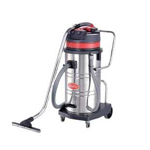 2J吸尘器干湿两用80L不锈钢吸水吸尘机带千秋架双马达 CB80