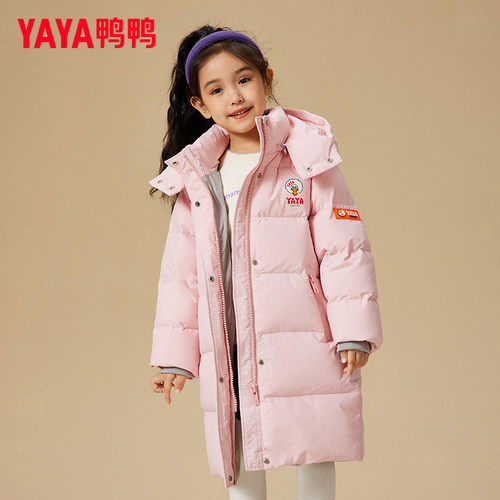 YAYA鸭鸭中长款男女羽绒服