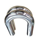 浙江源头汽车配件厂家工业级304不锈钢弯管弯头U型管加工质量保障