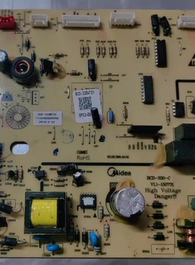 BCD-330WTZV主板17131000000446美的冰箱BCD-330-C