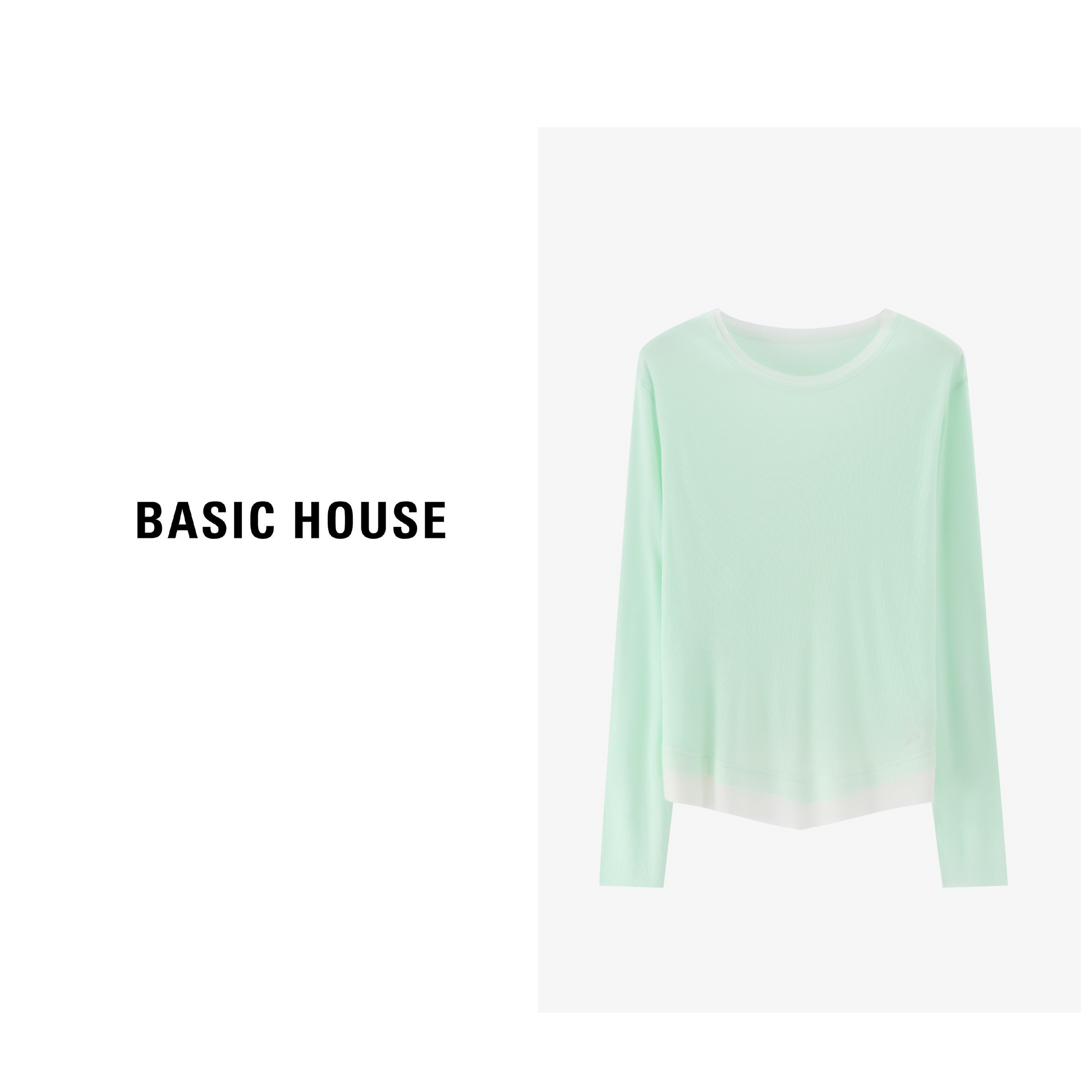 Basic House/百家好T恤-B0624H5V062