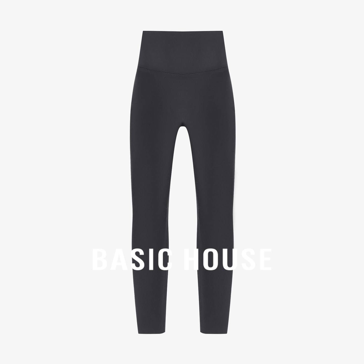 Basic House/百家好加绒瑜伽裤女2025秋冬新款紧身保暖打底鲨鱼裤