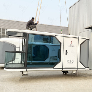 星空K30移动太空舱民宿 阳光房别墅 景区露营地拍照打卡景观小屋