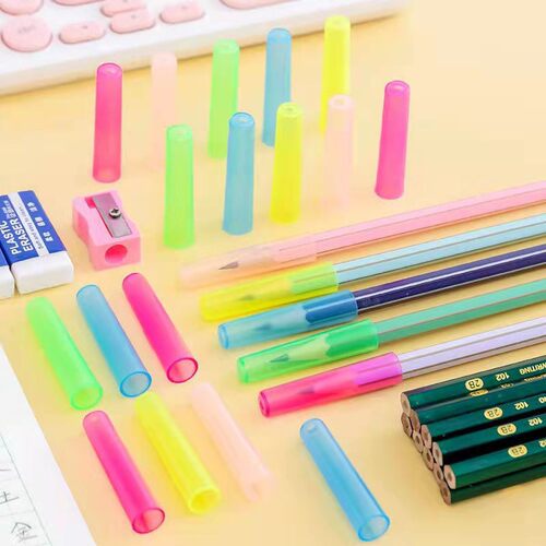 铅笔套铅笔帽铅笔保护套延长器盖子笔盖儿童小学生用可爱