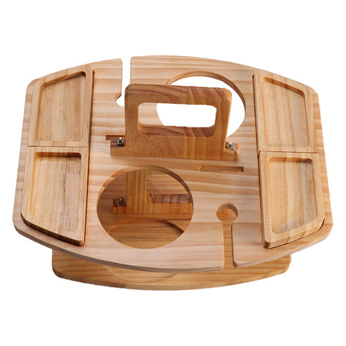 Wine Rack Lightweight Garden Wooden Picnic Table Outdoor Cam