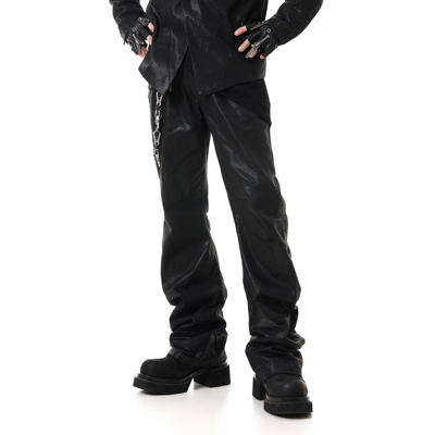 SCD人群暗黑骑士系列修身长裤