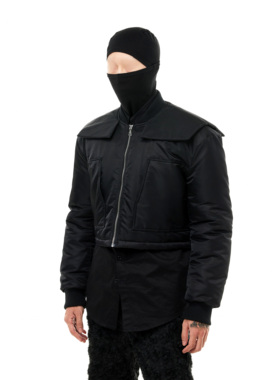 SCD crowd 24秋冬 年底清仓 先锋短款夹克棉服拉链外套男女