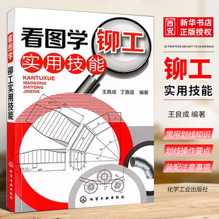 正版看图学铆工实用技能 王良成 化学工业出版社 铆工基础知识书 图解铆工入门自学书籍 冶金工业 机械制图基础入门书籍