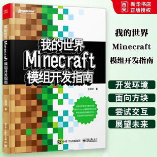 正版我的世界 Minecraft模组开发指南 程序设计游戏攻略 minecraft攻略 土球球儿童逻辑思维开发专注力训练 模组开发入门教程