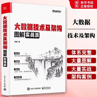 正版大数据技术及架构图解实战派 徐葳 电子工业出版社 计算数据分析数据检索大数据集群安装与管理书籍