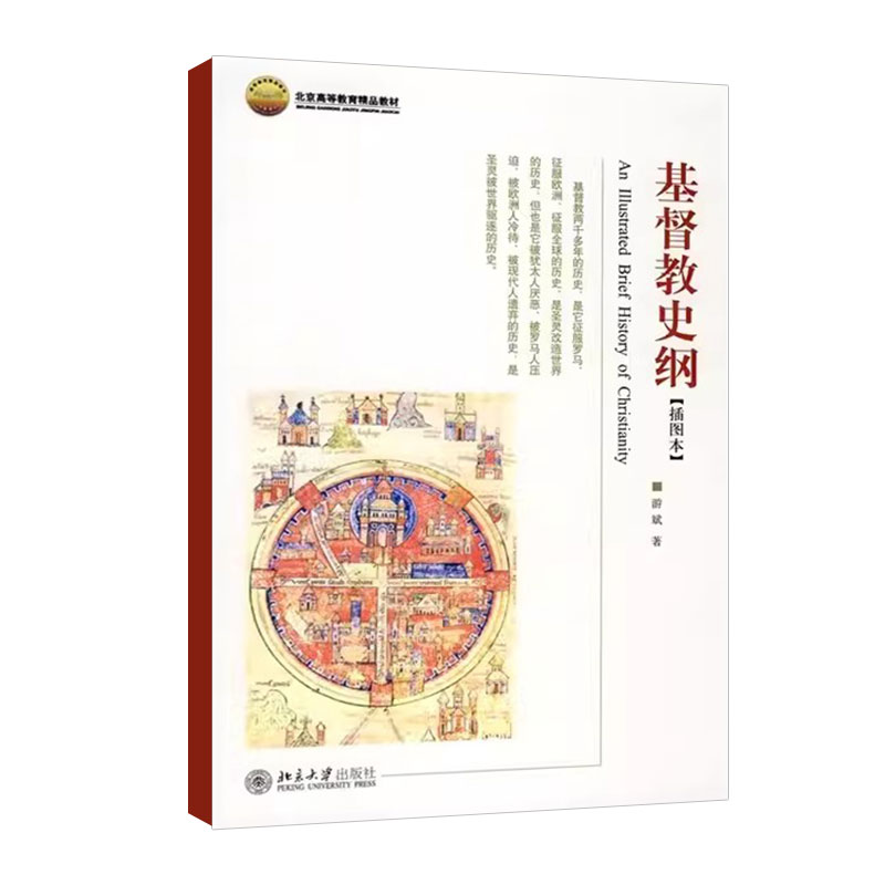 正版基督教史纲 游斌 北京大学出版社 原始基督教的社会构成 修道运动的兴起 西部教会的整合运动 教程教材书籍