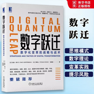 正版数字跃迁 数字化变革的战略与战术 拉兹海飞门 习移山 机械工业出版社 企业管理 读懂数字化转型 数字化研究书籍