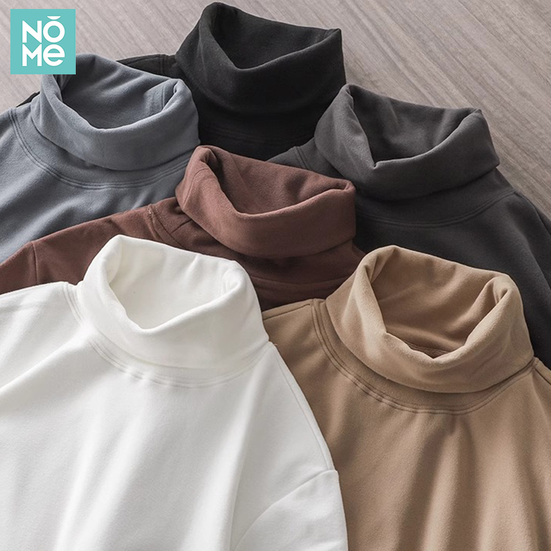 美式350G重磅德绒打底衫男长袖