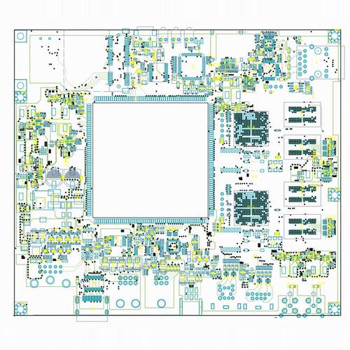 IMX6Q与LATTICE ECP5 DDR3硬件方案开发原理图PCB代码编写