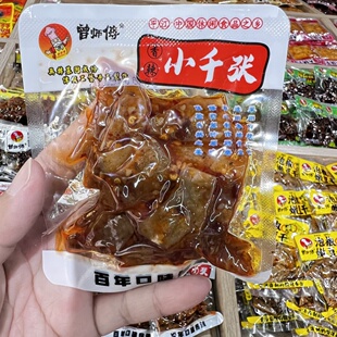 曾师傅香辣小千张湖南平江特产麻辣零食辣味辣条解馋休闲食品