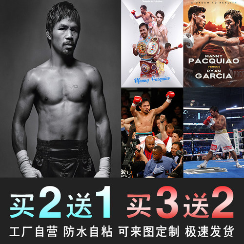 拳王帕奎奥海报广告图