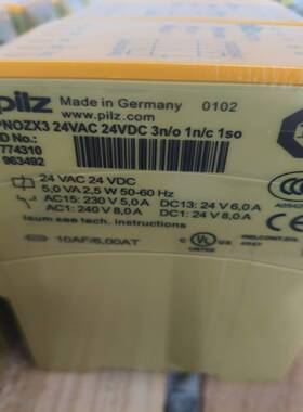 议价议价议价皮尔兹安全继电器PNOZX3774310原装正品有需要的议价