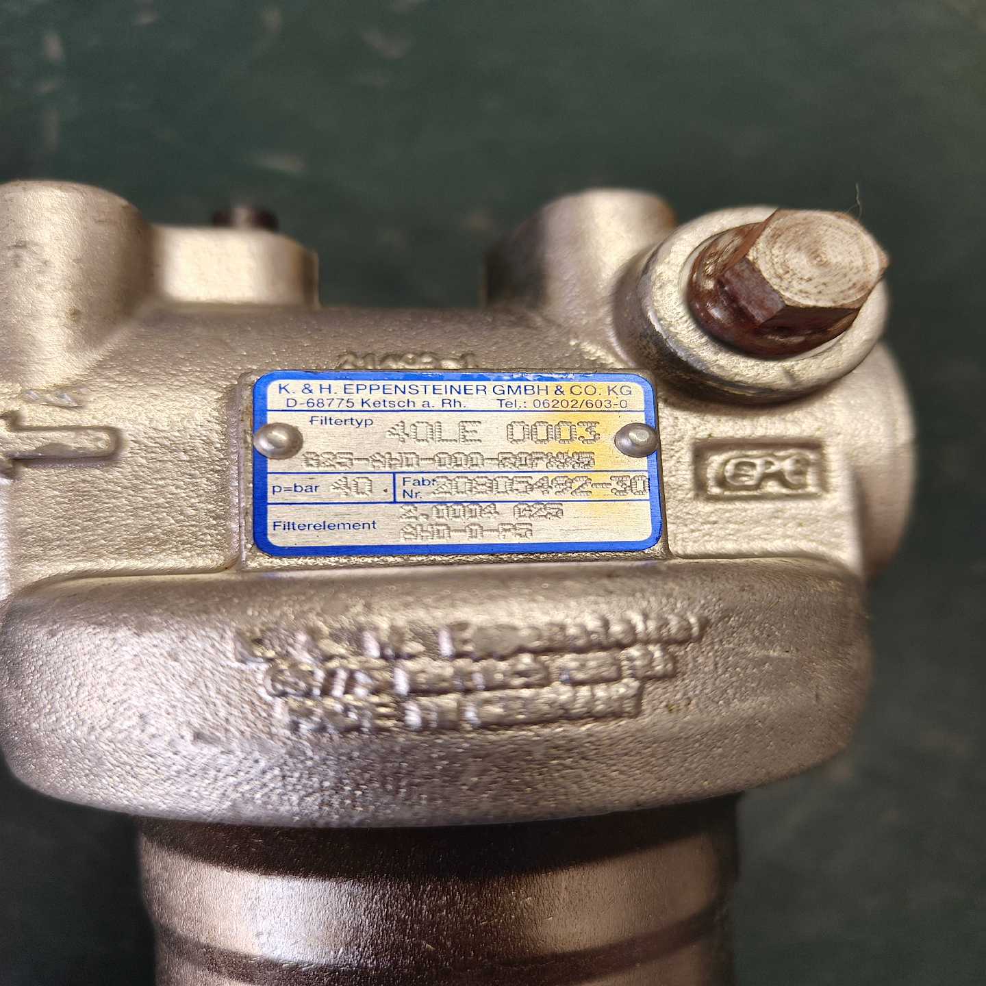 议价议价K&H   Eppensteiner高压过滤器-议价议价