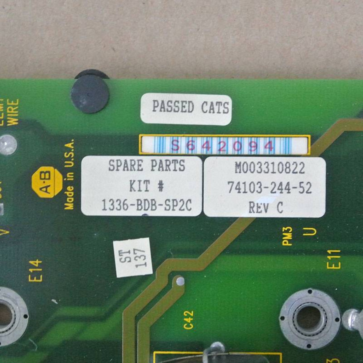 议价议价ALLEN BRADLEY 1336-BDB-SP2C board