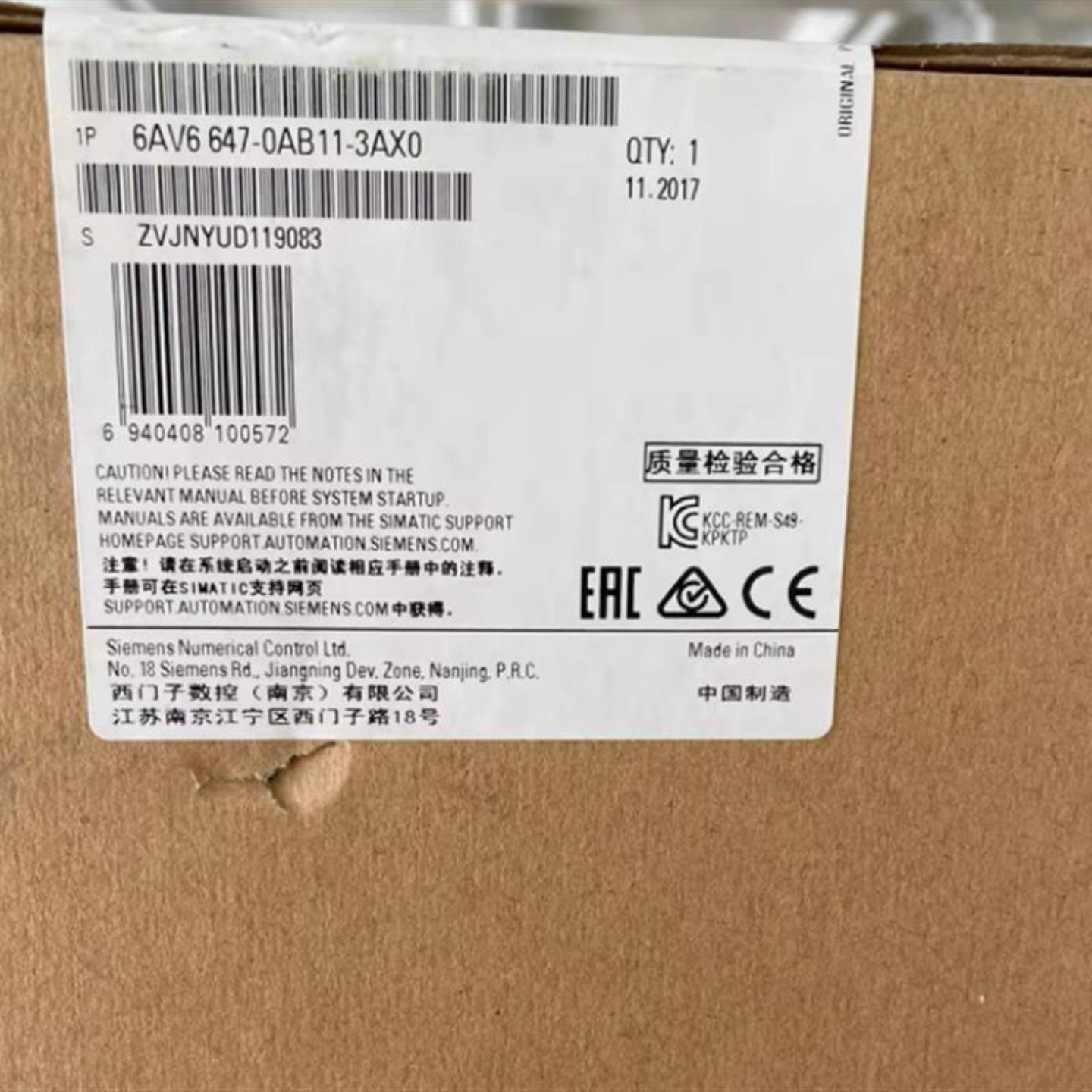 议价议价议价A304*6AV6647-0AB11-3AX0KTP400精简面板57议价