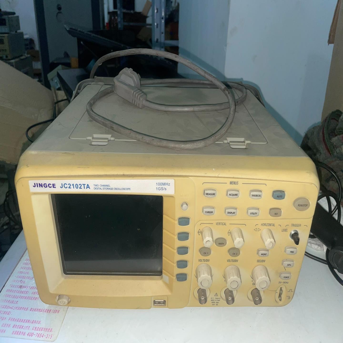 议价议价精测 JC2102TA示波器 100MHz 1GSs