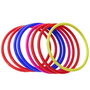 直销实心投掷套圈圈13cm加粗小夜灯套环套圈圈地摊游戏扔圈圈