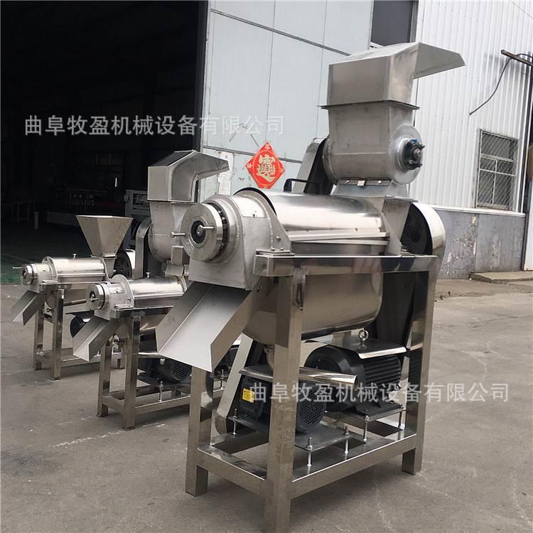 工业大型百香果榨汁机 商用香梨渣汁分离机 不锈钢果蔬螺旋榨汁机