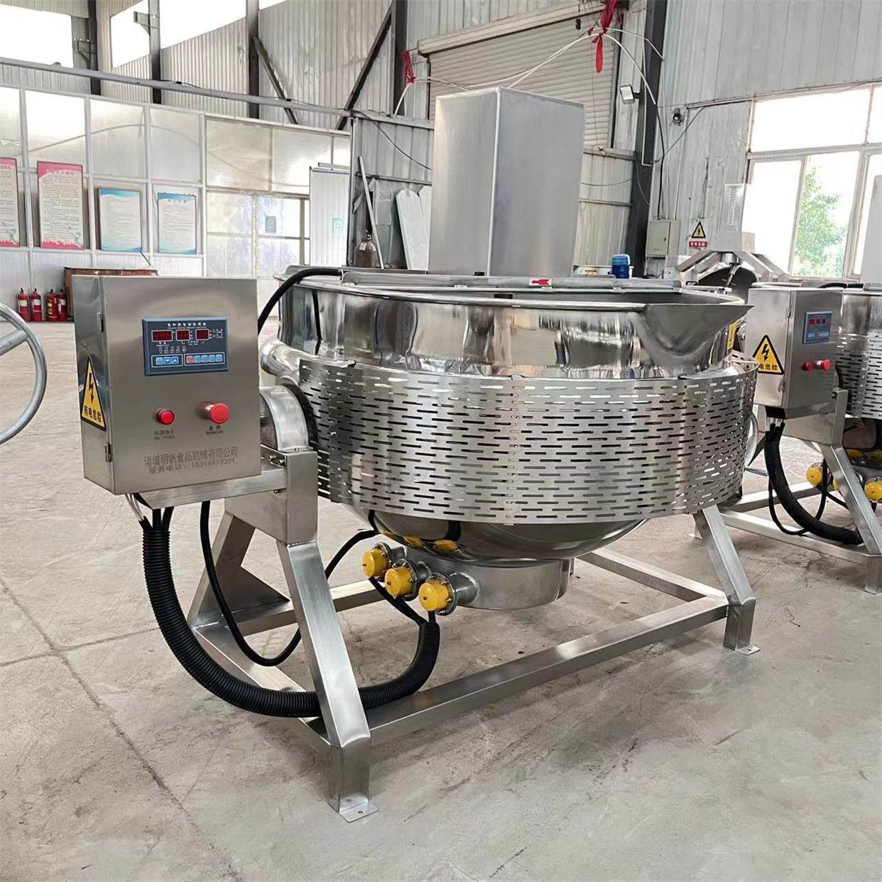 龟苓膏熬制锅豌豆凉粉魔