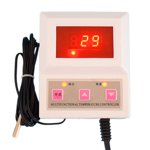 新品-611禽畜养殖场温控仪表花房暖棚猪仔保温育苗电子温控器数i.