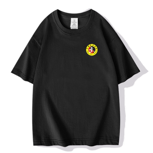 中国武术协会短袖跆拳道中国功夫散打搏击T恤衫运动宽松纯棉半袖