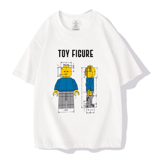 乐高积木教育LEGO可定制童装团队服装短袖T恤衫男女宽松夏上衣服