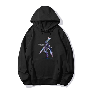 苍炎刃鬼精灵宝可梦联名游戏动漫周边连帽卫衣潮套头上衣外套帽衫