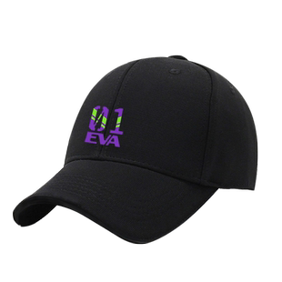 EVA初号机动漫周边学生鸭舌帽男女青少年防晒棒球遮阳帽子宽帽檐
