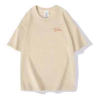 丁丁历险记冒险tintin动漫卡通纪念短袖T恤衫小众男女纯棉半袖夏