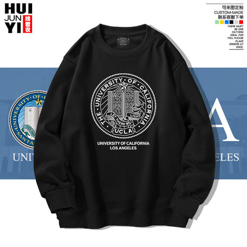 加利福尼亚大学圆领卫衣