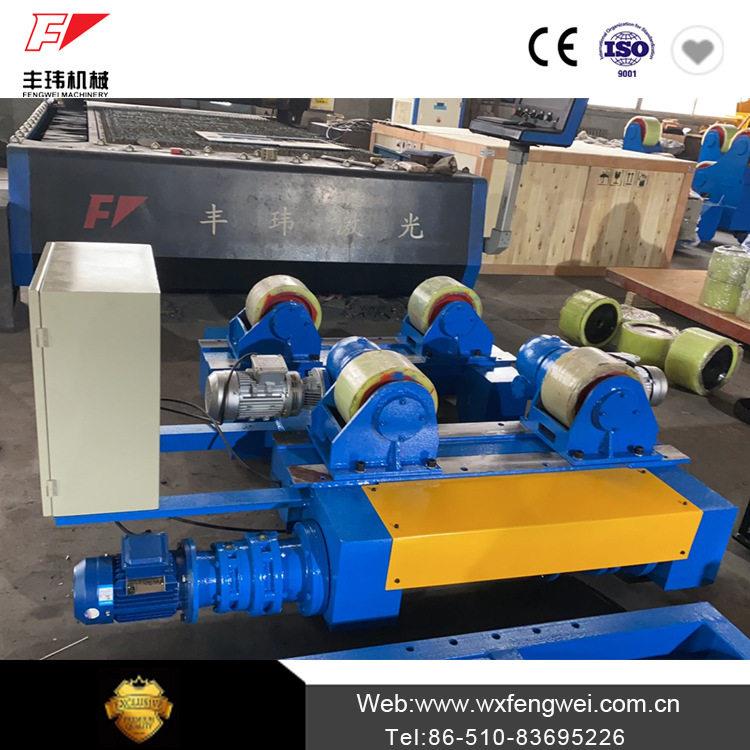小型丝杆可调式丰玮行走滚轮架可调节涡轮管道支架