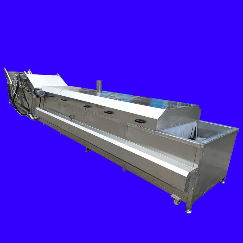 西红柿清洗去皮流水线 漂烫去皮清洗机 番茄酱深加工生产线设备