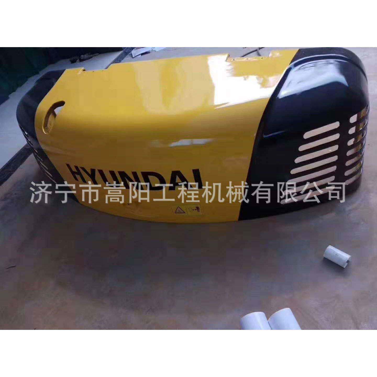 挖掘机R80-7发动机护罩玻璃钢生产厂家边门