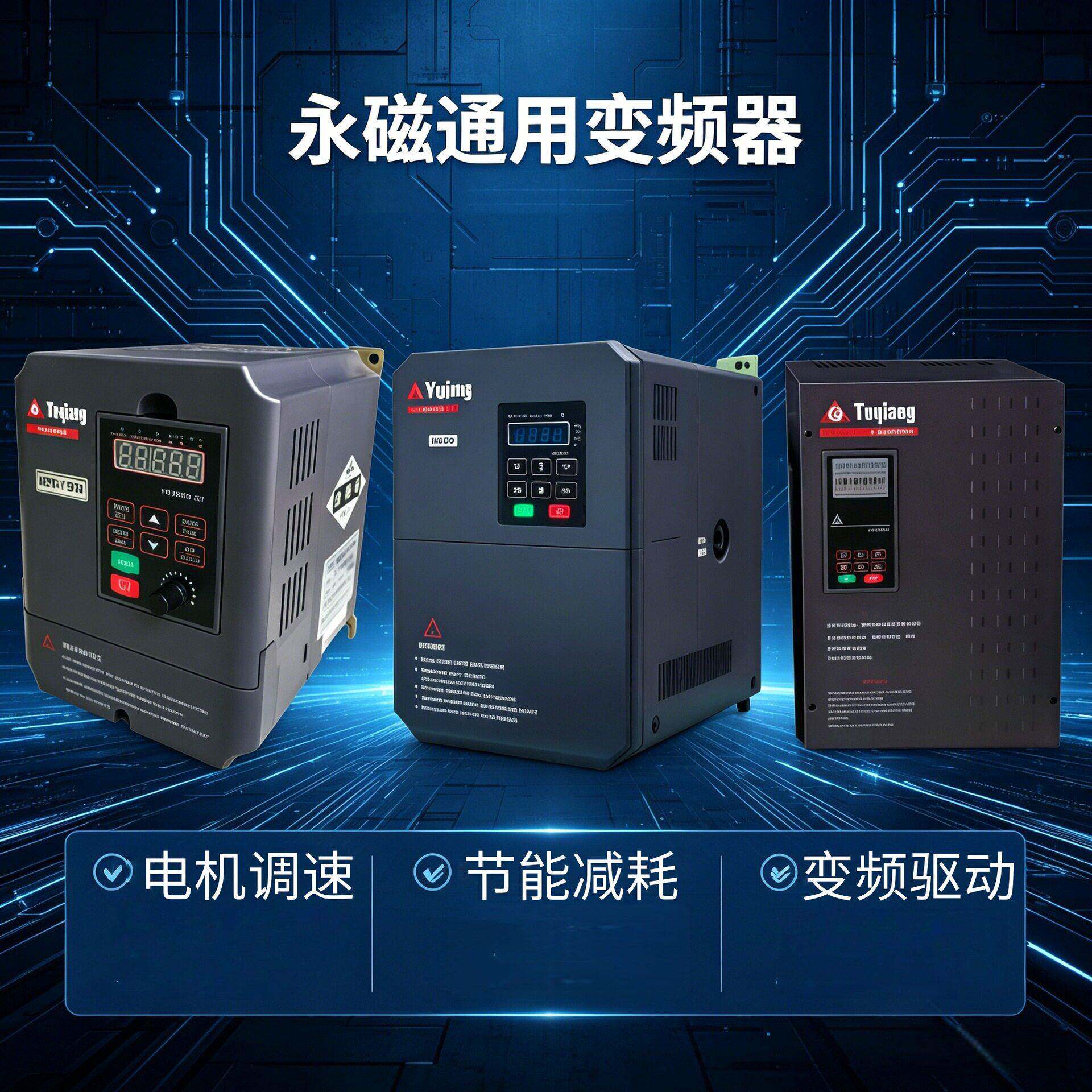 永磁同步变频器电动机驱动器效节能0.75KW~15KW风机水泵调速器