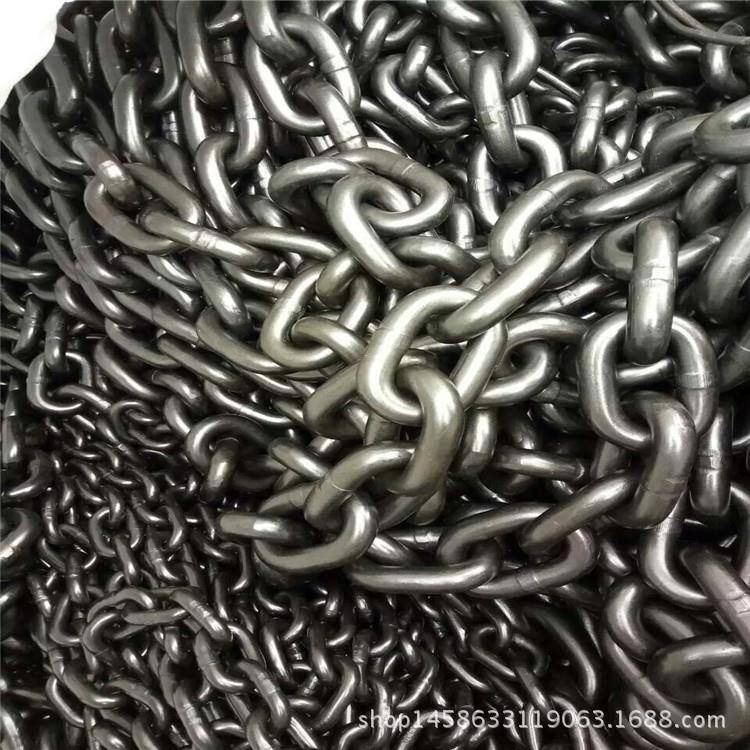 供应除渣机矿用链条厂家 出渣机刮板 16Mn圆环链条 现货