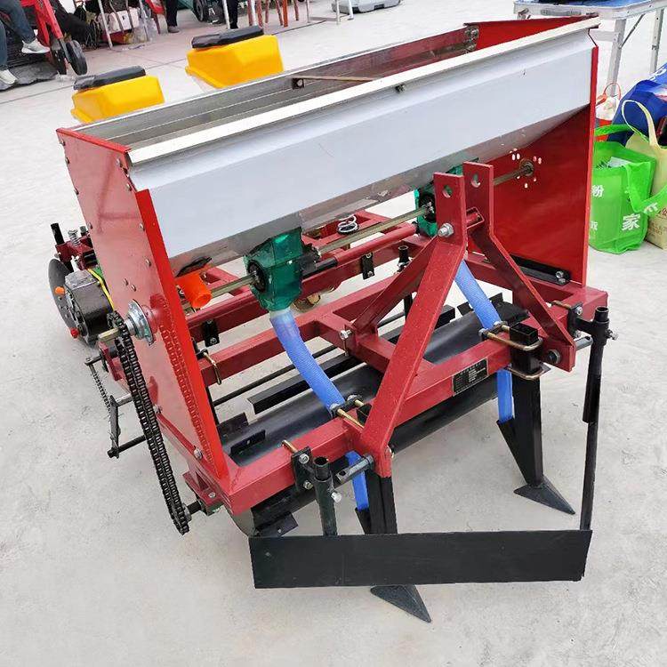 花生起垄播种施肥铺膜播种机免人工破膜大豆播种机农用毛豆点播机