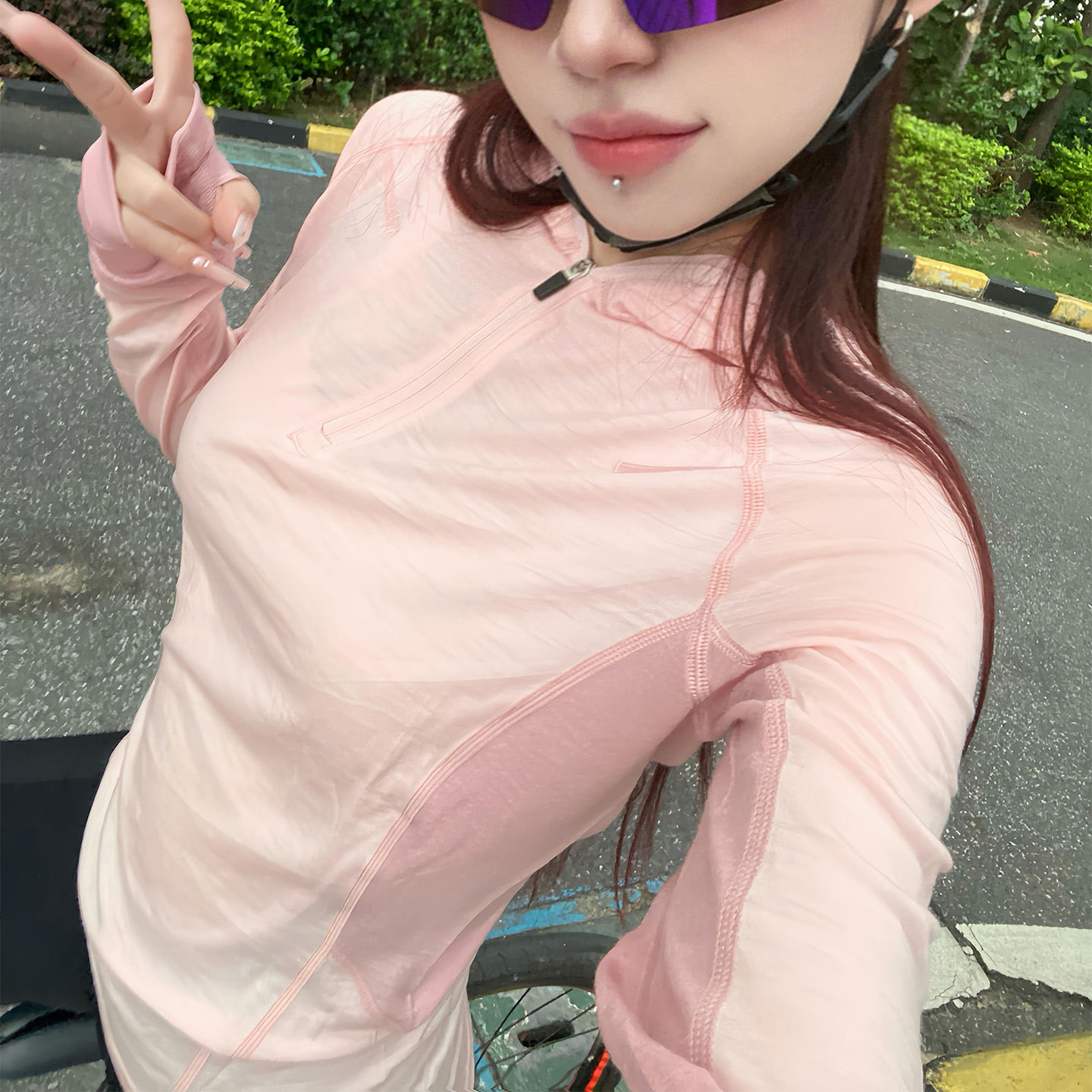 【连帽半拉链】秋冬保暖中间层