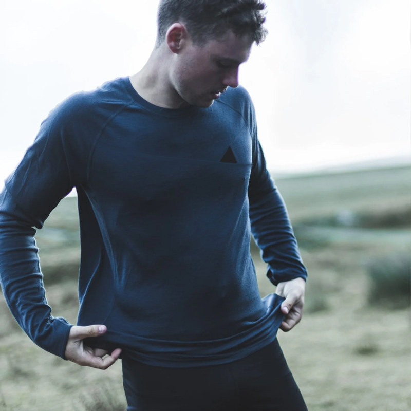 灰壳户外美利奴羊毛速干衣男内衣运动打底T恤美丽诺跑步登山长袖,户外/登山/野营/旅行用品,速干T恤,淘宝优惠券,粉丝福利购,淘宝优惠卷